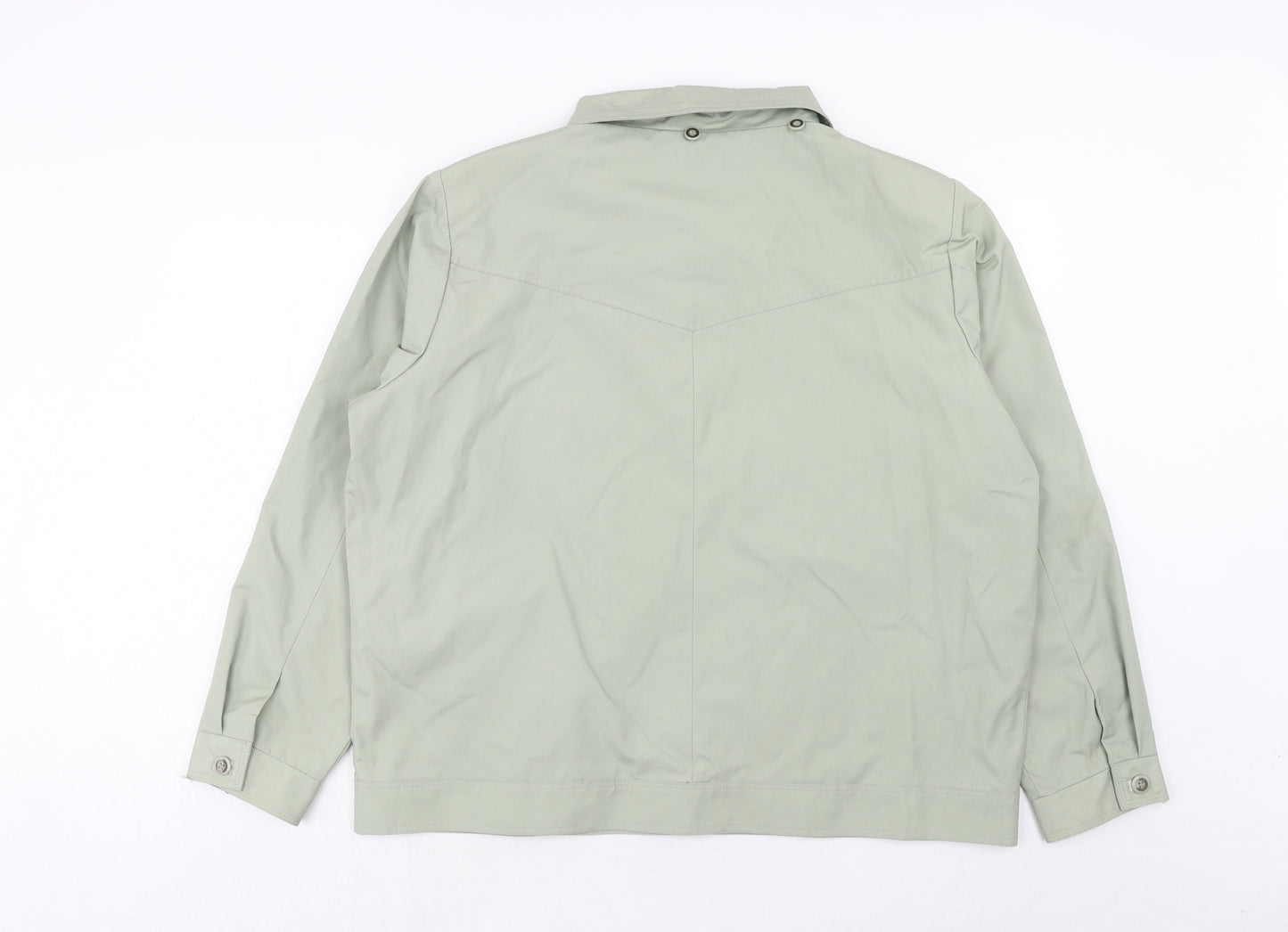 EWM Womens Green Jacket Size 12 Button