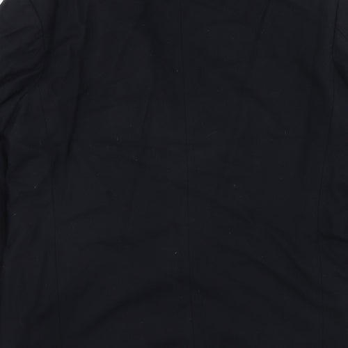 NEXT Mens Black Wool Jacket Suit Jacket Size 40 Regular