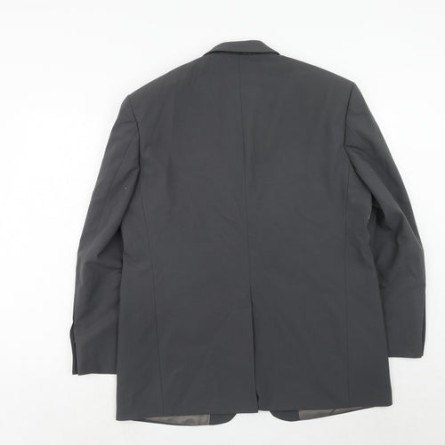 Marks and Spencer Mens Grey Wool Jacket Suit Jacket Size 42 Regular