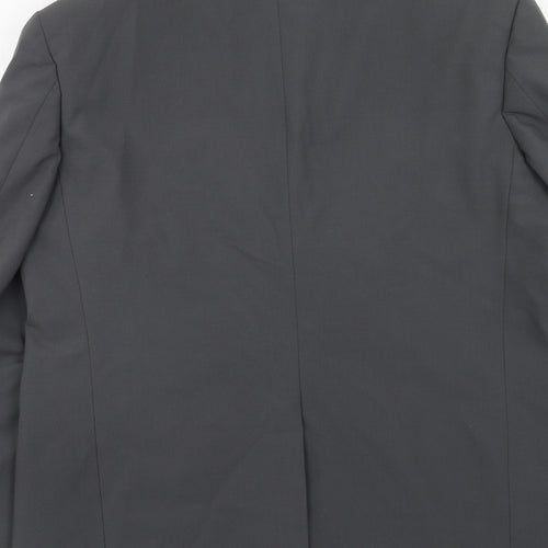 Marks and Spencer Mens Grey Wool Jacket Suit Jacket Size 42 Regular