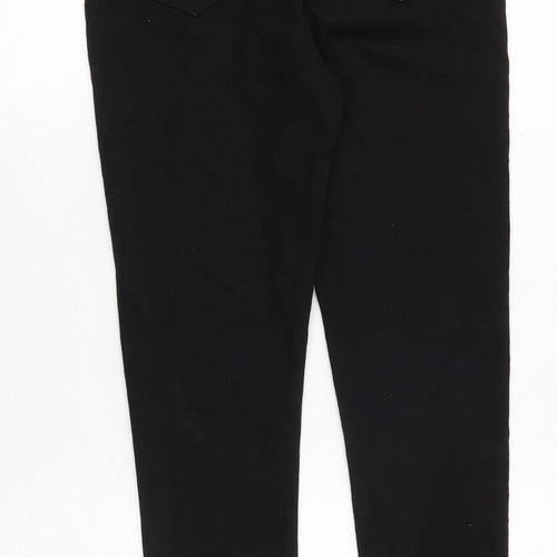I SAW IT FIRST Womens Black Cotton Skinny Jeans Size 6 Regular Zip
