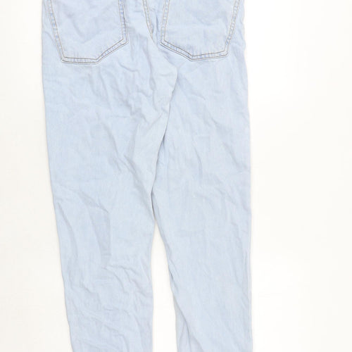 ASOS Womens Blue Cotton Skinny Jeans Size 31 in Regular Zip