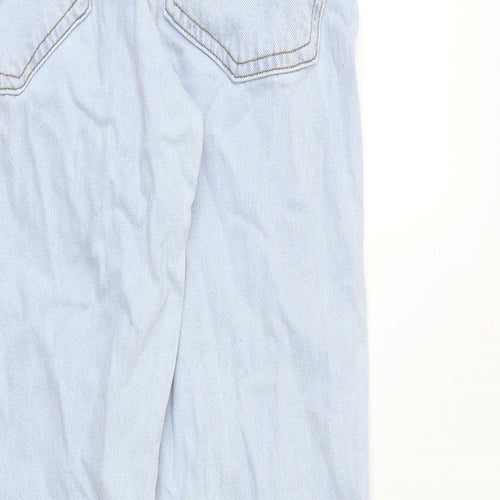ASOS Womens Blue Cotton Skinny Jeans Size 31 in Regular Zip