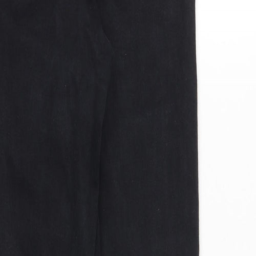 Topshop Womens Black Cotton Skinny Jeans Size 26 in Regular Zip
