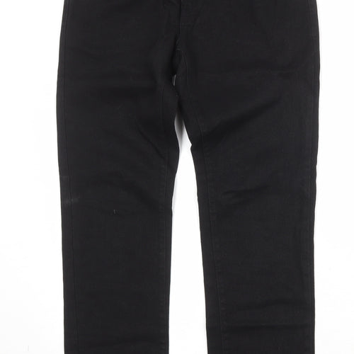 Red Herring Womens Black Cotton Skinny Jeans Size 30 in Slim Zip