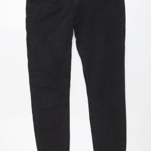365 Denim Womens Grey Cotton Skinny Jeans Size 12 L25 in Regular Button