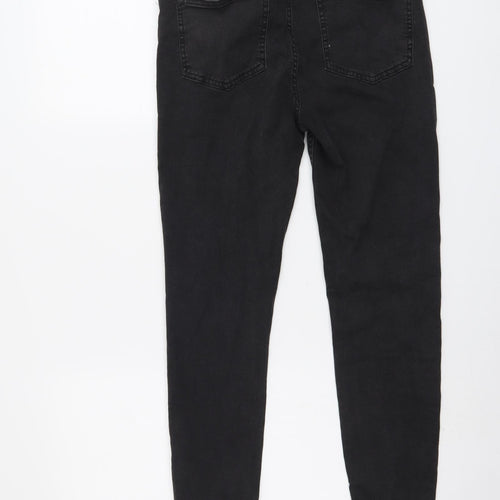 365 Denim Womens Grey Cotton Skinny Jeans Size 12 L25 in Regular Button