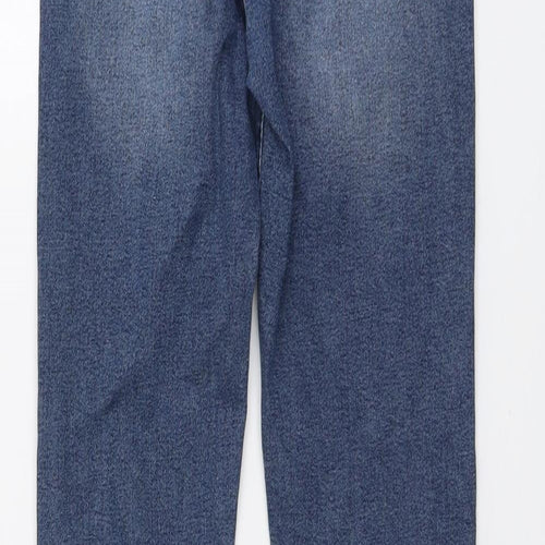 Saint Tropez Womens Blue Cotton Skinny Jeans Size XS L30 in Regular Button