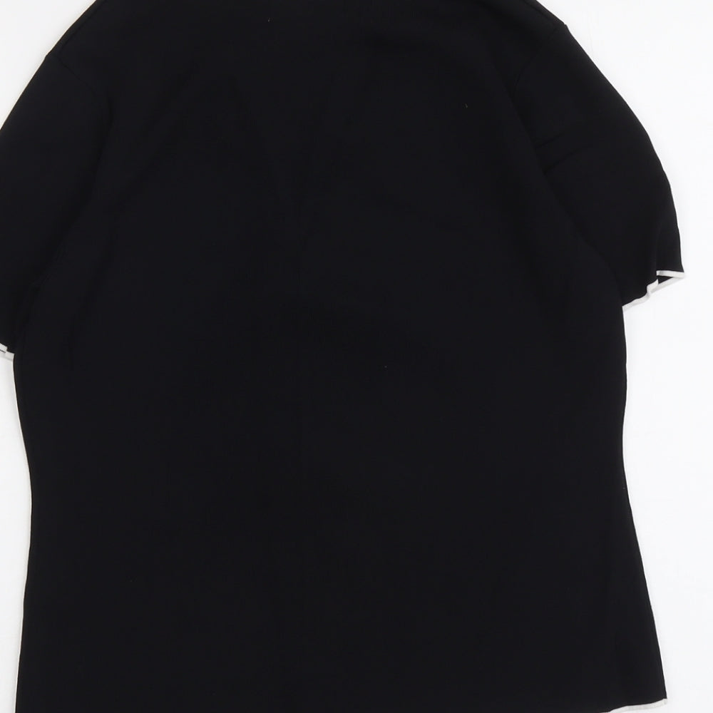 Just Elegance Womens Beige Viscose Basic T-Shirt Size L Round Neck
