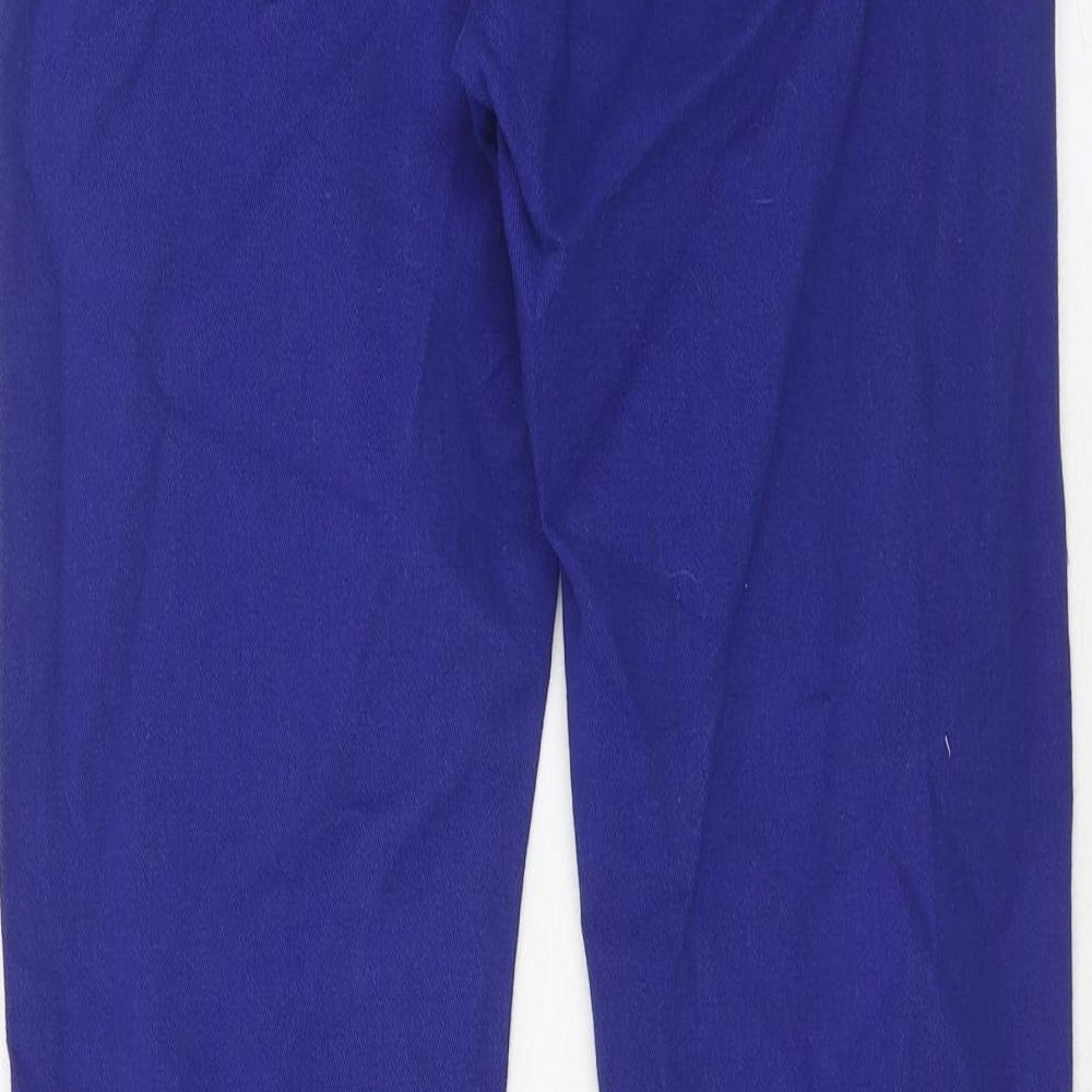 Complot Womens Purple Cotton Straight Jeans Size 25 in Regular Zip