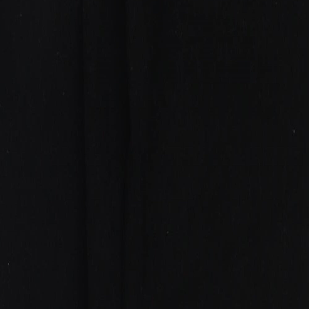 NEXT Womens Black Cotton Skinny Jeans Size 10 Regular Zip