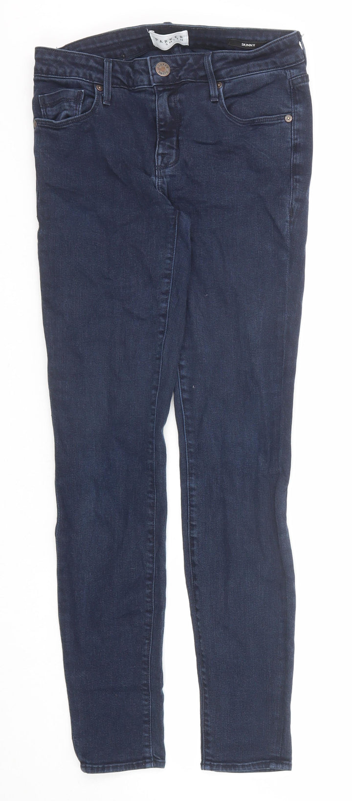 Parker Smith Womens Blue Cotton Jegging Jeans Size 26 in Regular Zip