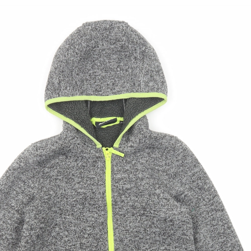 Peter Storm Boys Grey Basic Jacket Jacket Size 11-12 Years Zip