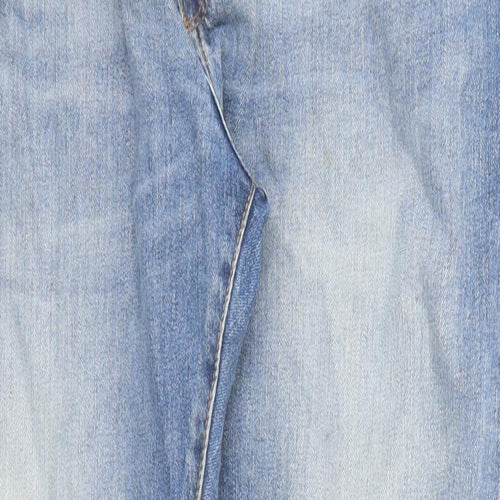 Gap Mens Blue Cotton Straight Jeans Size 36 in L30 in Slim Zip