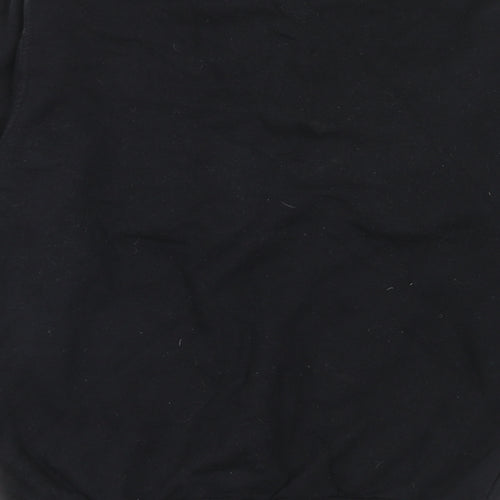 Stars & Stripes Womens Black Cotton Pullover Sweatshirt Size M Pullover