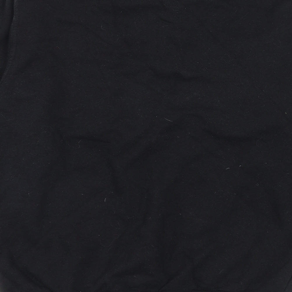 Stars & Stripes Womens Black Cotton Pullover Sweatshirt Size M Pullover