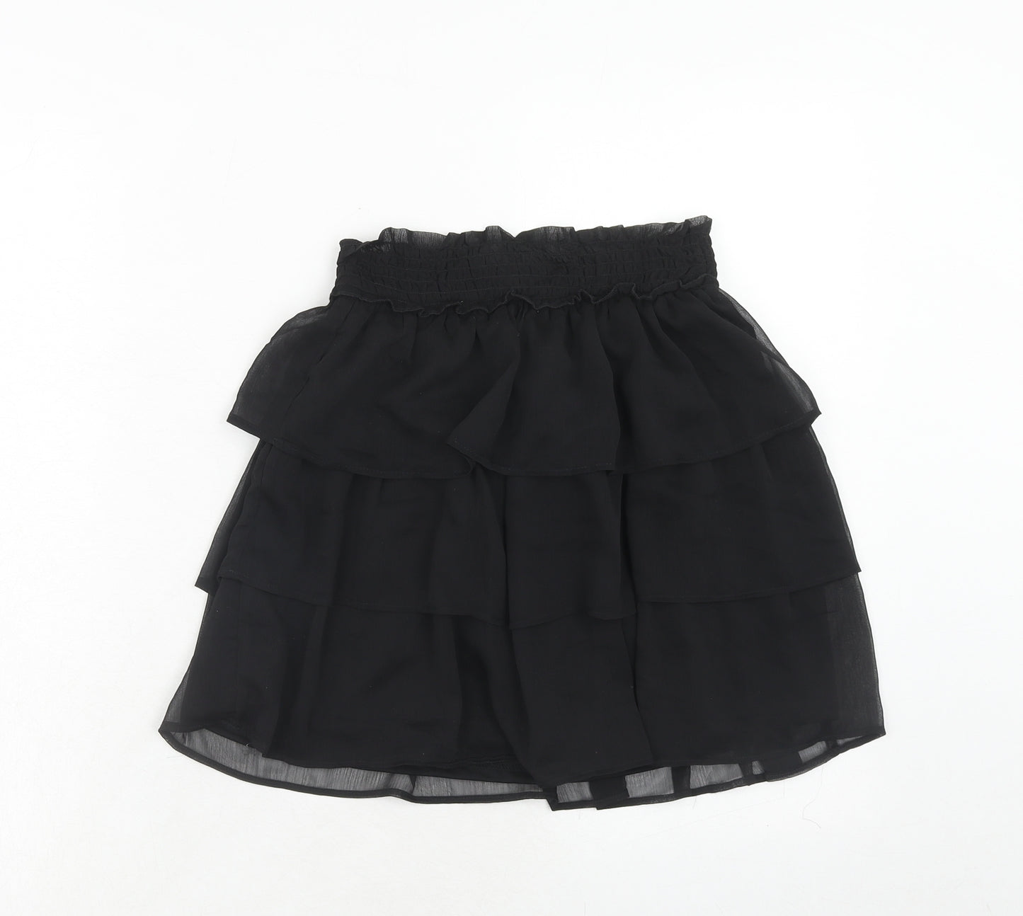 H&M Womens Black Polyester Skater Set Size XS