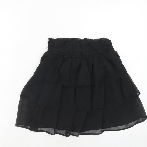 H&M Womens Black Polyester Skater Set Size XS