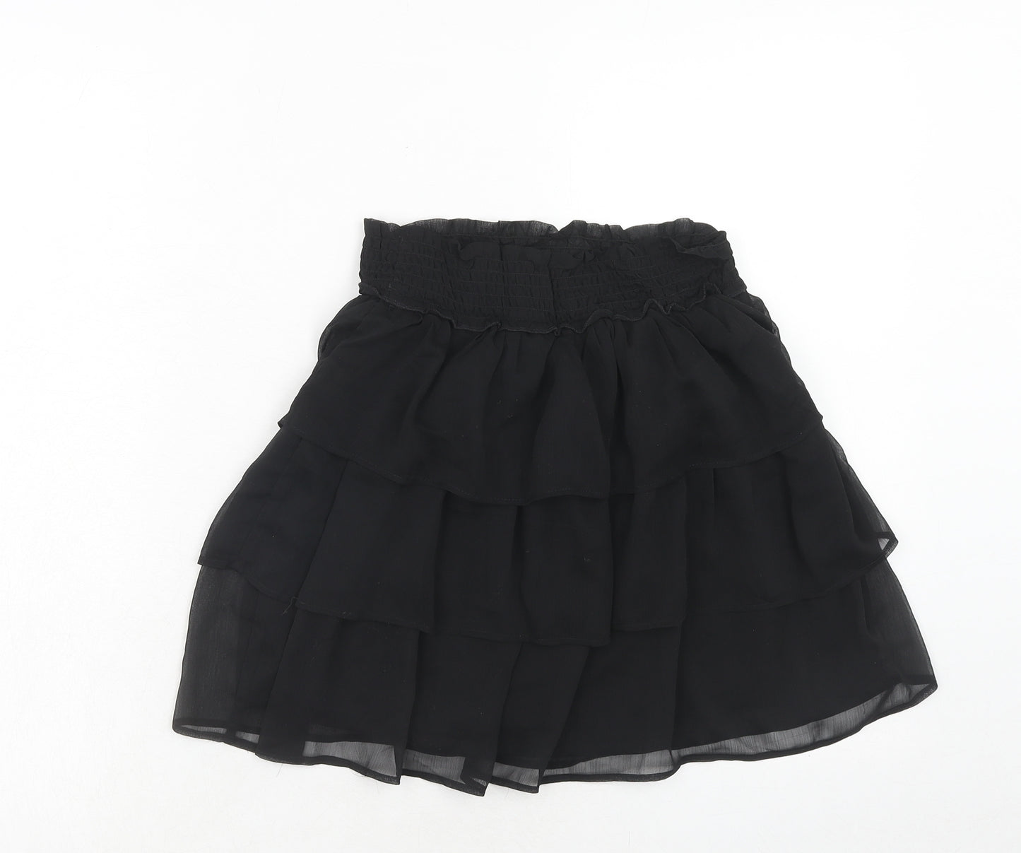 H&M Womens Black Polyester Skater Set Size XS