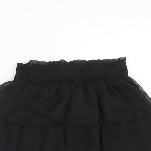 H&M Womens Black Polyester Skater Set Size XS