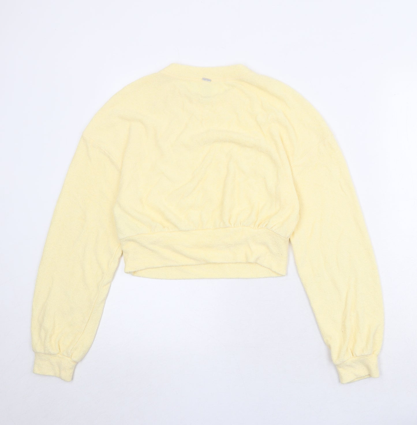 Gilly Hicks Womens Yellow Viscose Pullover Sweatshirt Size XS Pullover