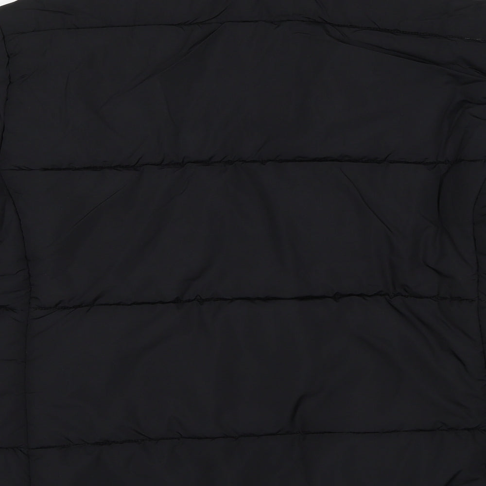 Marks and Spencer Womens Black Puffer Jacket Jacket Size 16 Zip