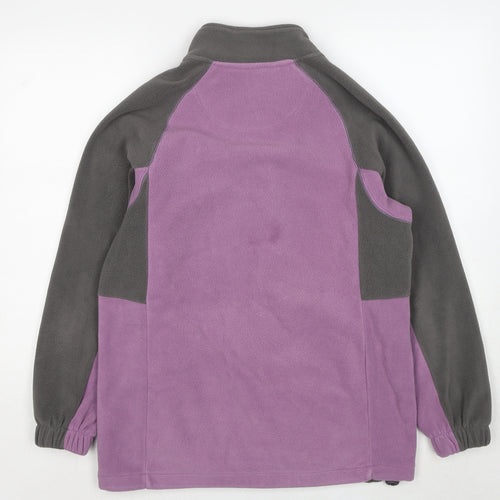 Cotton Traders Womens Purple Jacket Size S Zip