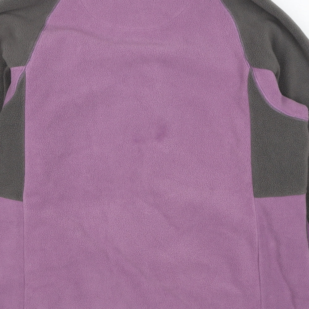 Cotton Traders Womens Purple Jacket Size S Zip