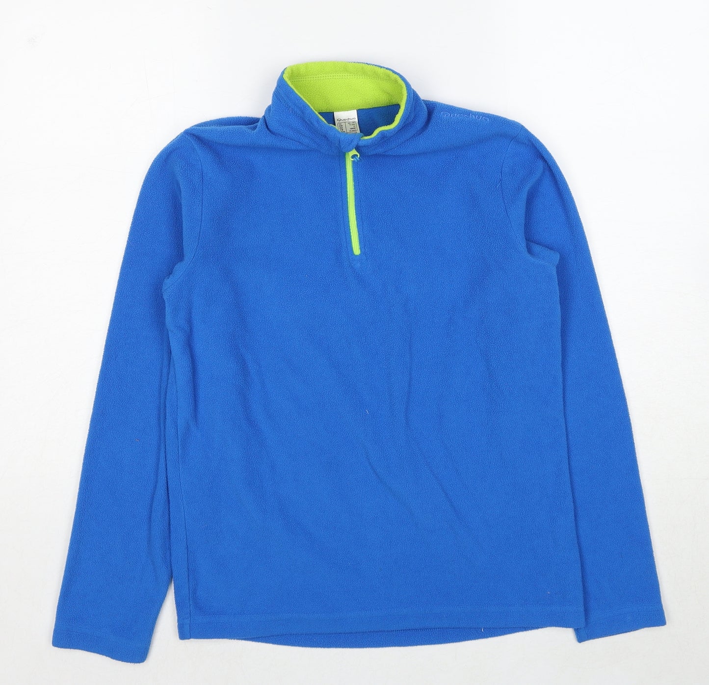 DECATHLON Boys Blue Polyester Pullover Sweatshirt Size 14 Years Pullover