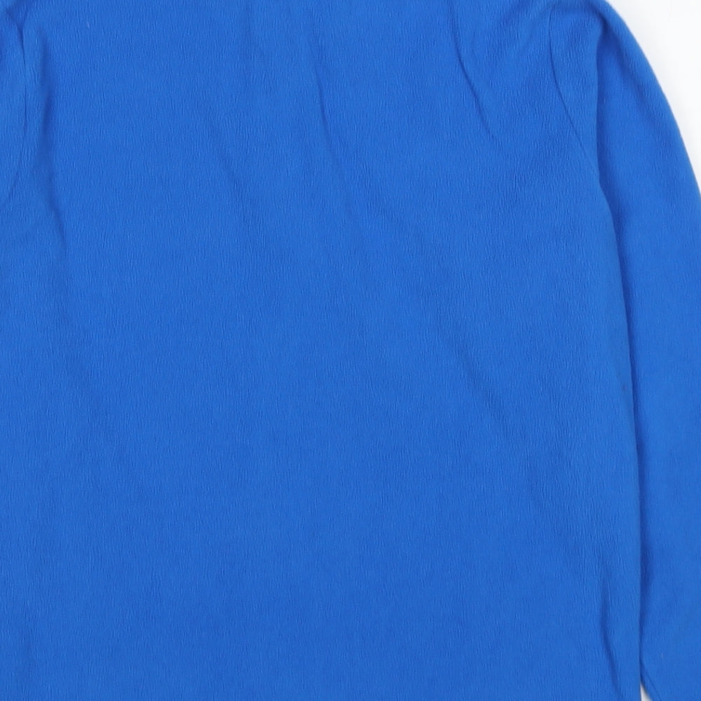 DECATHLON Boys Blue Polyester Pullover Sweatshirt Size 14 Years Pullover