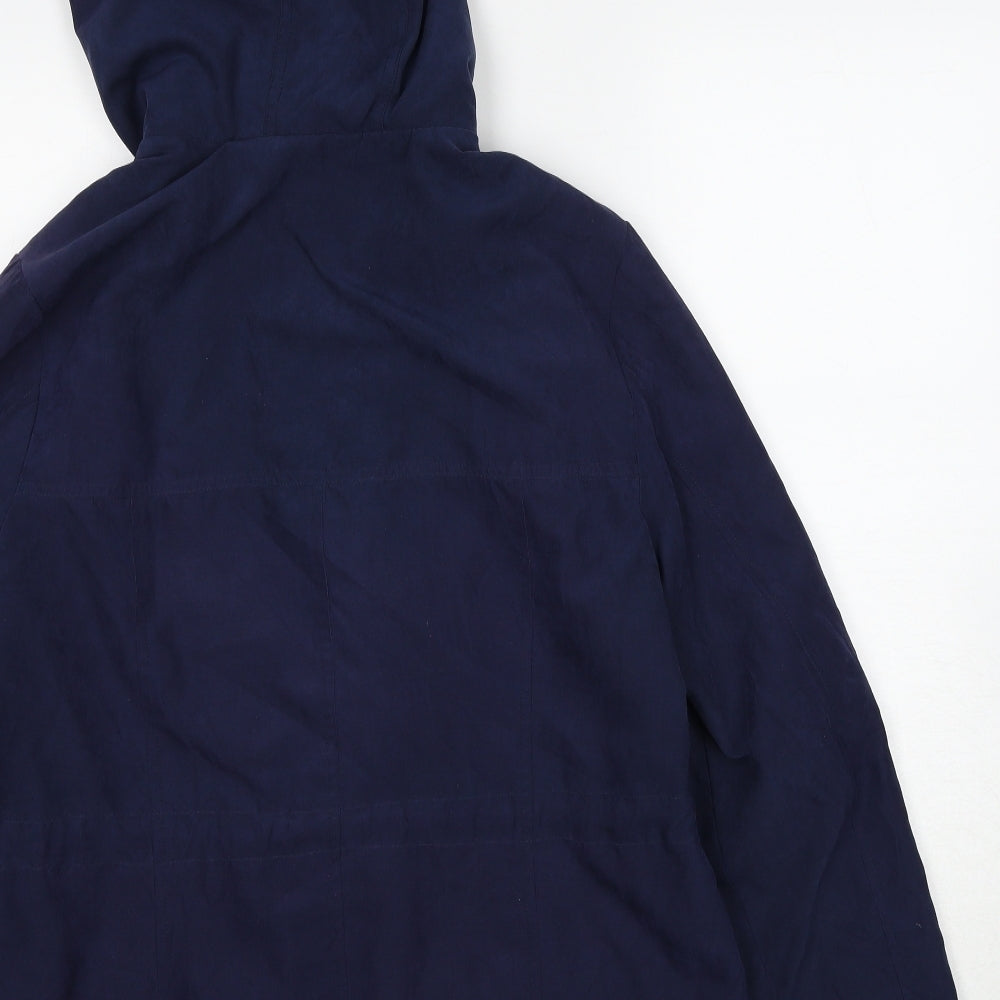 BHS Womens Blue Jacket Size 14 Zip