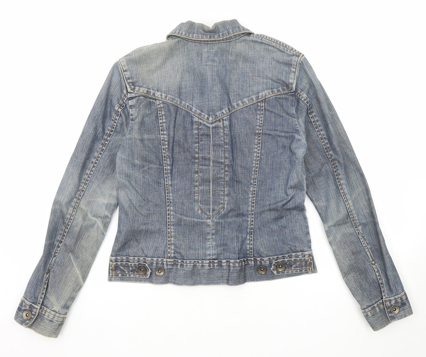 Gap Womens Blue Jacket Size XS Button