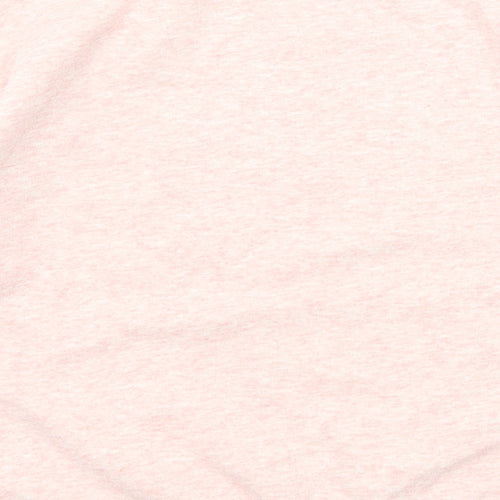 Zara Girls Pink Geometric Polyester Pullover Sweatshirt Size 13-14 Years Pullover - Heart Pattern