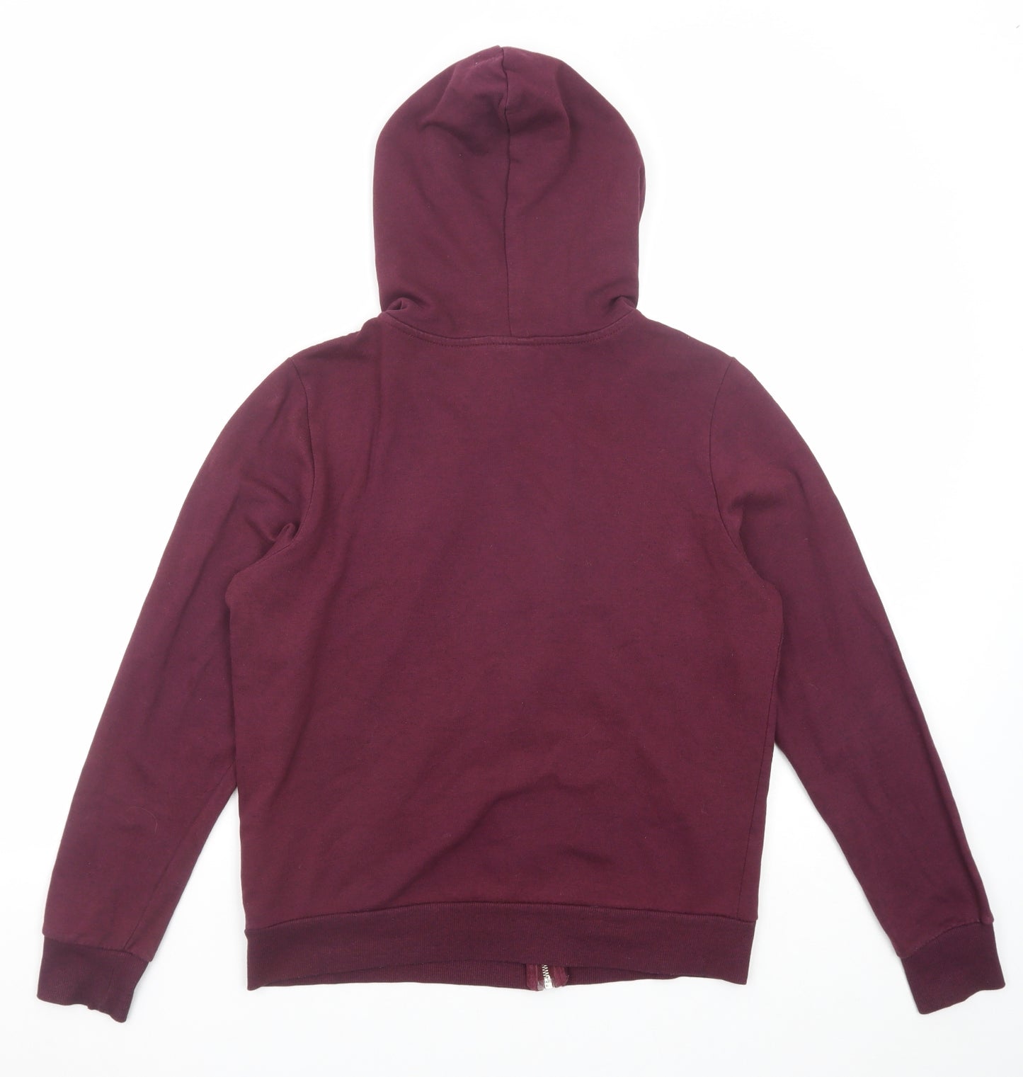 Divided by H&M Womens Purple Cotton Full Zip Hoodie Size L Zip