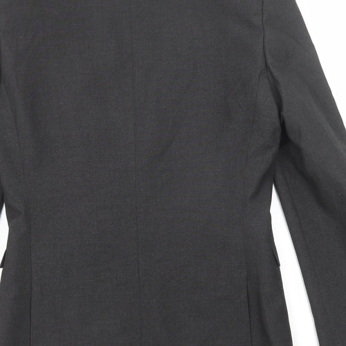 NEXT Mens Grey Polyester Jacket Suit Jacket Size 38 Regular