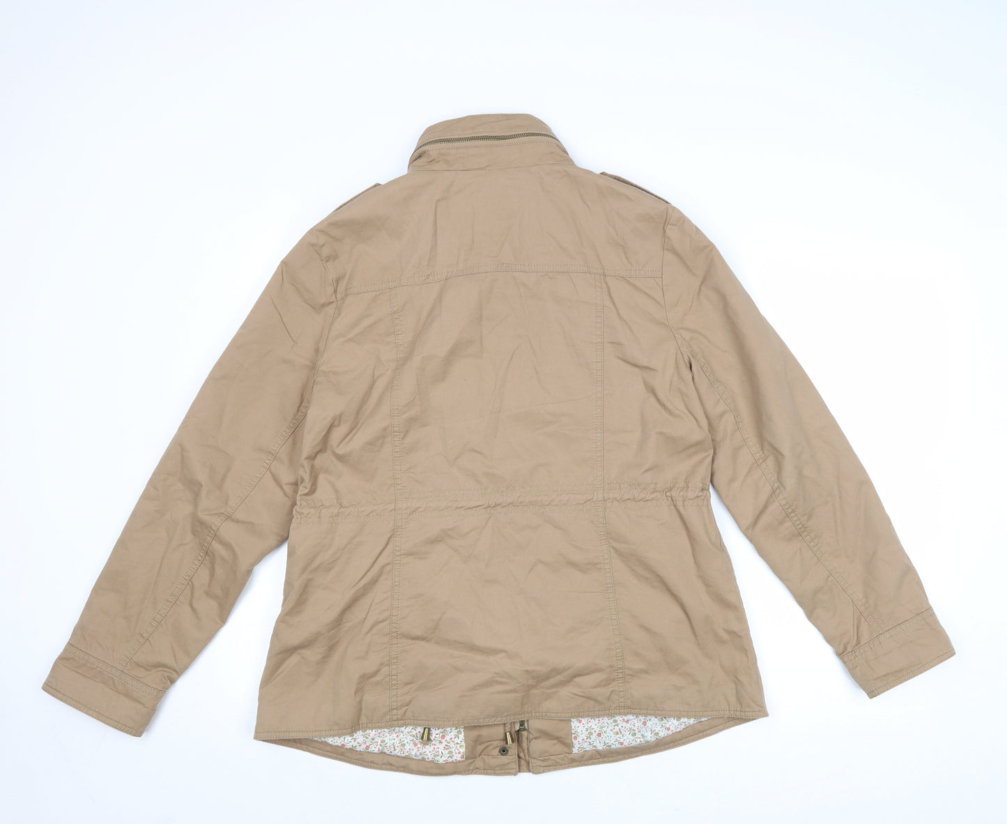 Indigo Womens Brown Jacket Size 14