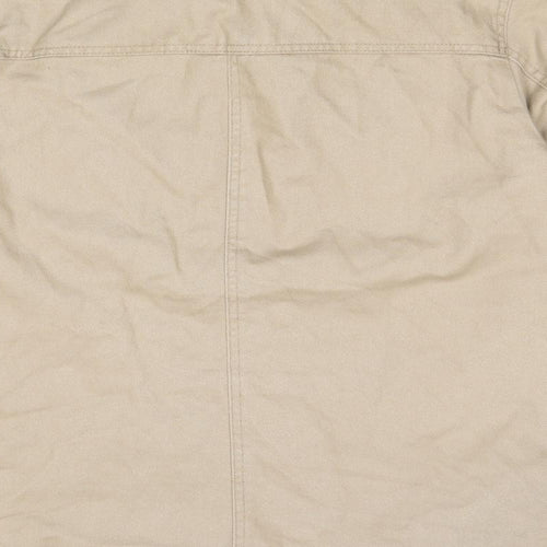 Divided by H&M Mens Beige Jacket Size S Zip