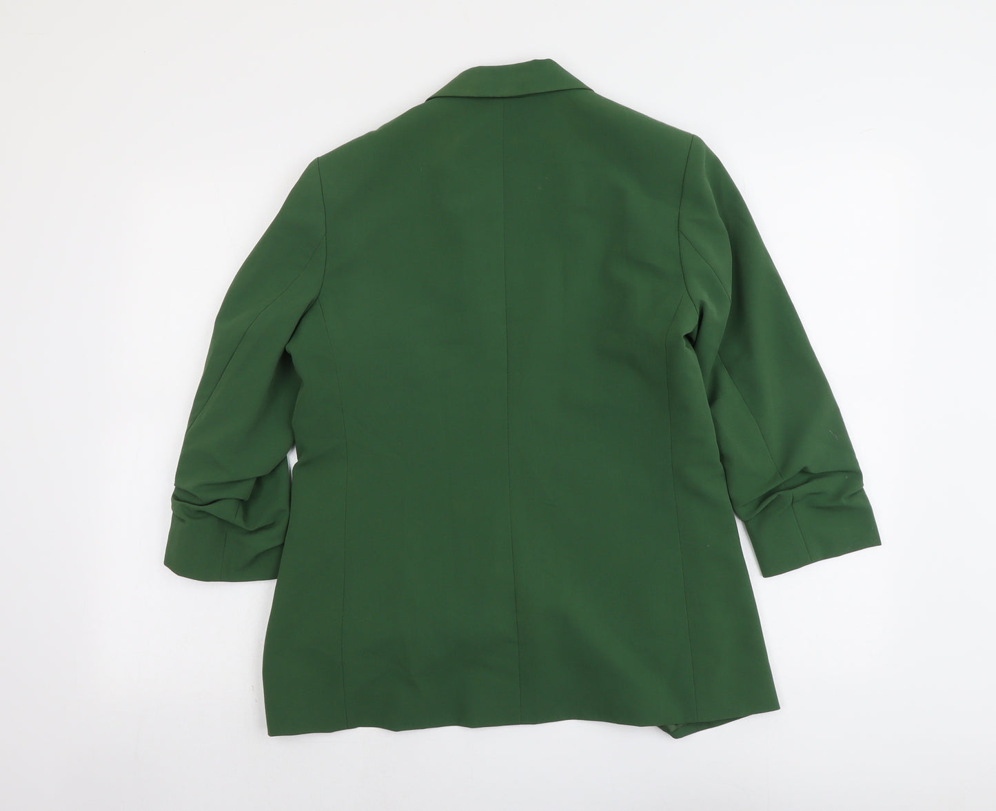Dorothy Perkins Womens Green Polyester Jacket Suit Jacket Size 12 - Open