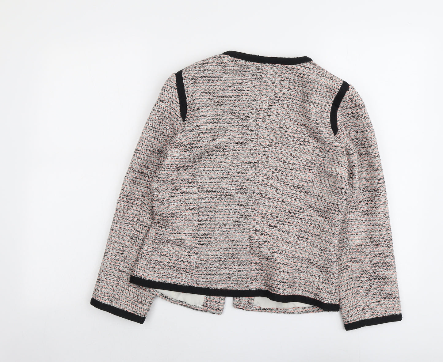 Dorothy Perkins Womens Pink Geometric Jacket Blazer Size 10