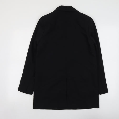 Marks and Spencer Womens Black Polyester Jacket Suit Jacket Size 8