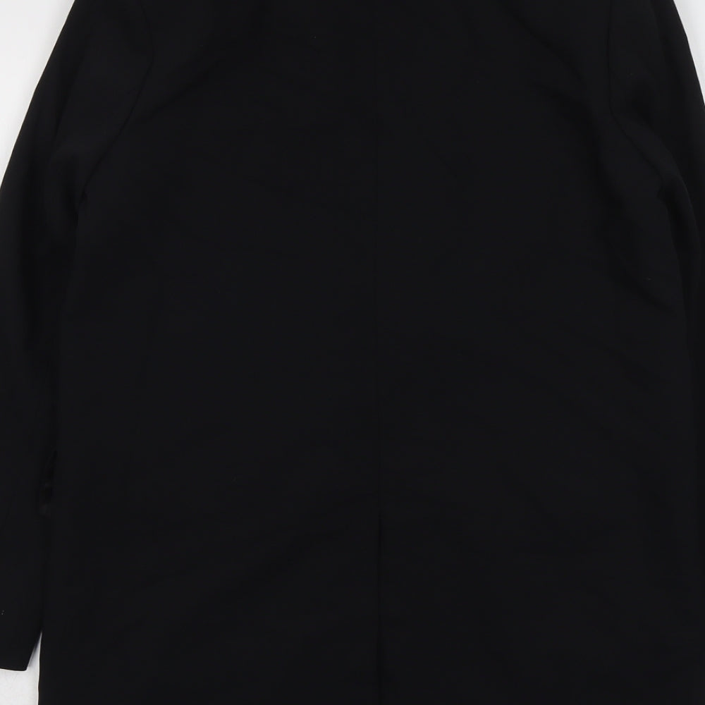 Marks and Spencer Womens Black Polyester Jacket Suit Jacket Size 8