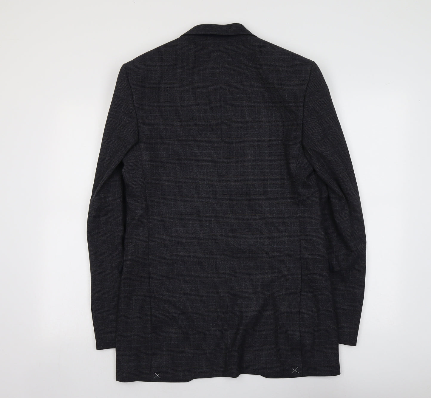 Marks and Spencer Mens Blue Polyester Jacket Suit Jacket Size M Regular