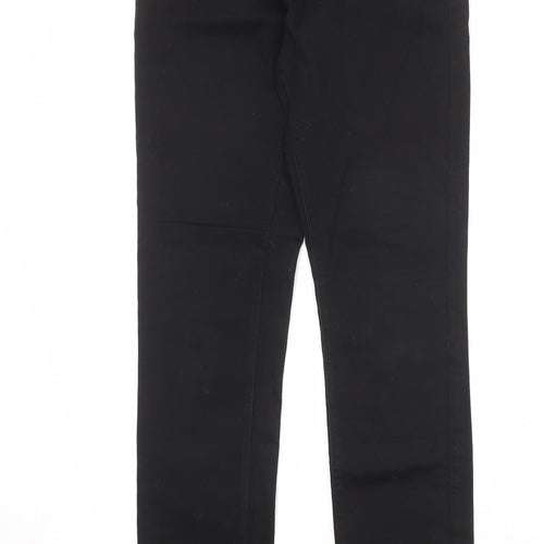 Only Womens Black Cotton Skinny Jeans Size 28 in Regular Zip