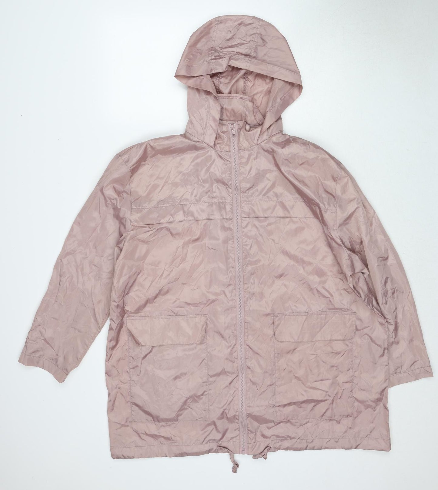 ASOS Womens Pink Jacket Size 12 Zip