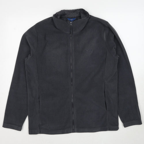 Cotton Traders Mens Grey Jacket Size M Zip