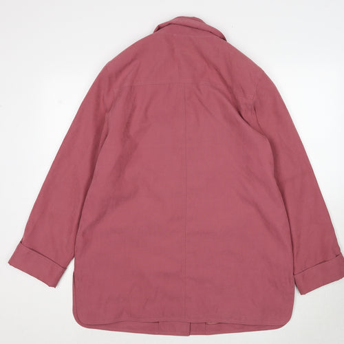 EWM Womens Pink Jacket Size 14 Zip