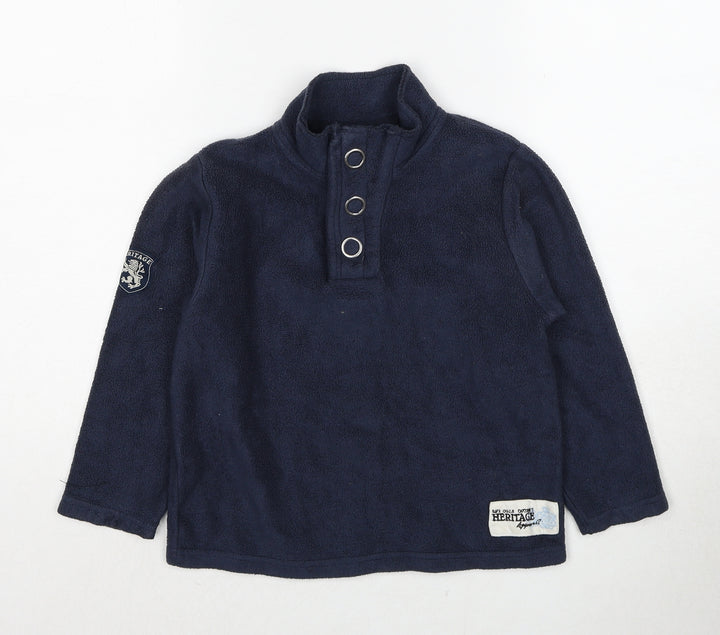 NEXT Boys Blue Polyester Pullover Sweatshirt Size 6 Years Pullover