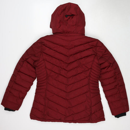 LGD 1964 Womens Red Puffer Jacket Jacket Size XL Zip