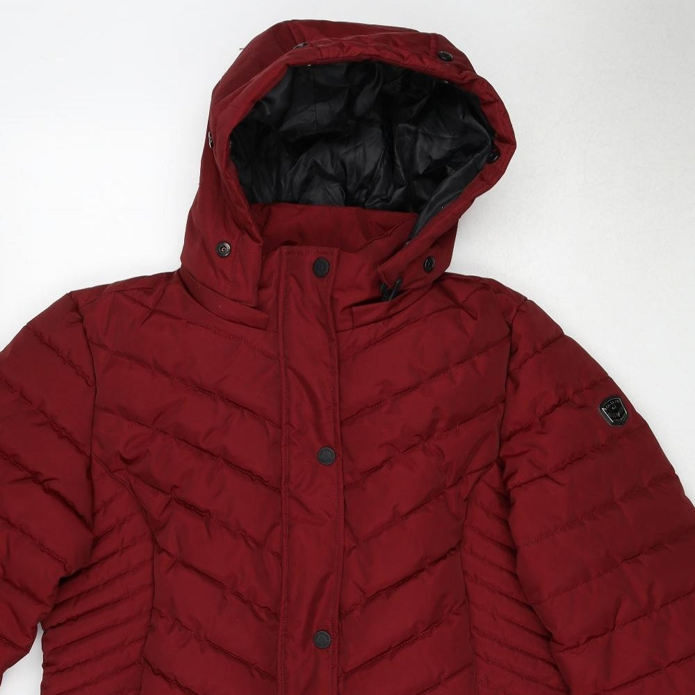 LGD 1964 Womens Red Puffer Jacket Jacket Size XL Zip