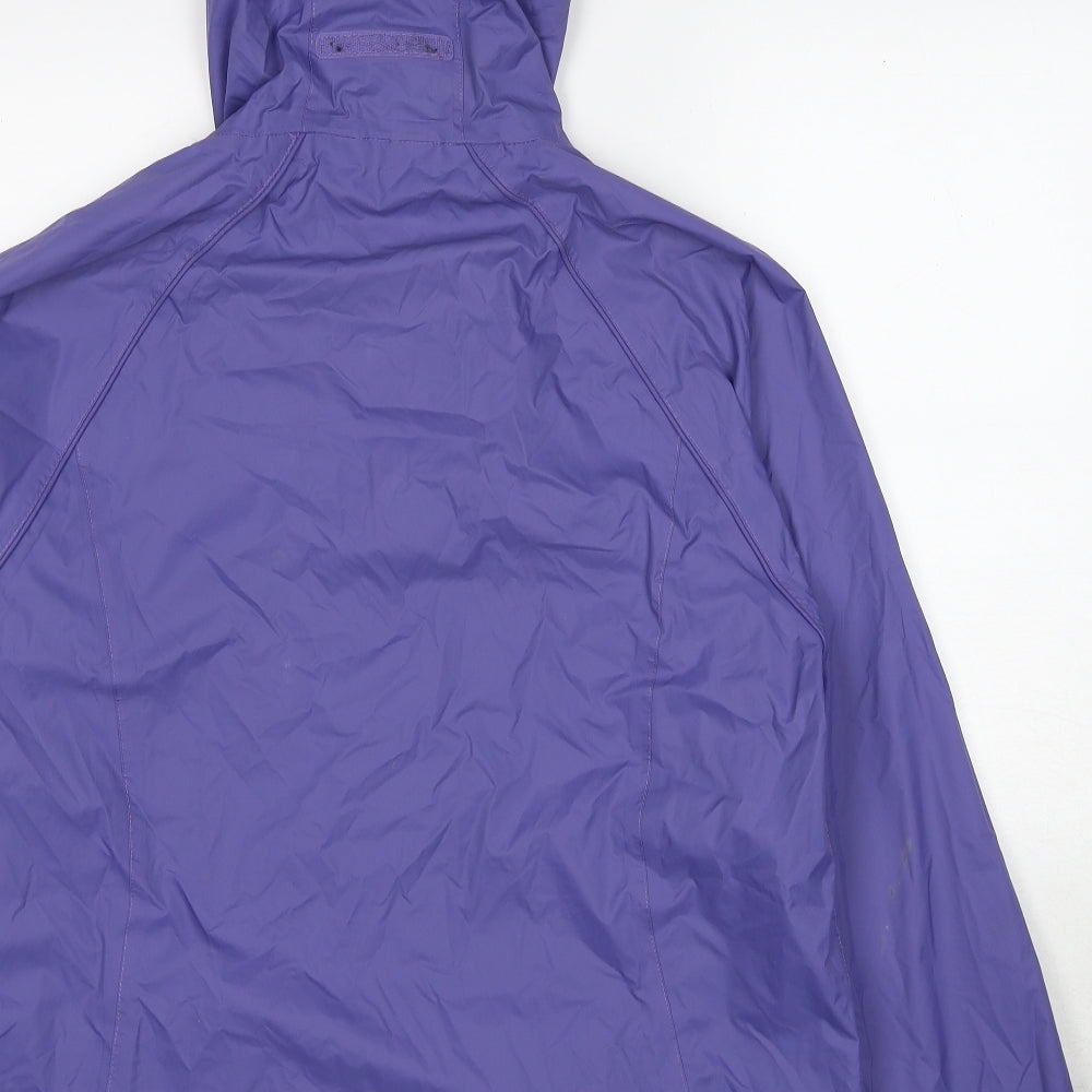 Regatta Womens Purple Windbreaker Jacket Size 16 Zip